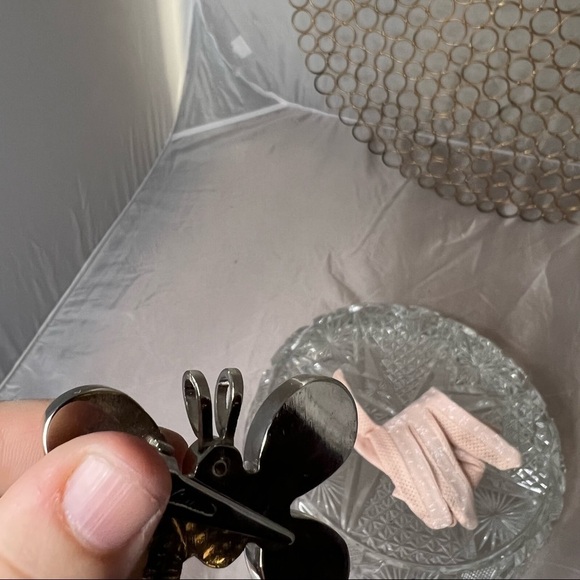 Rebecca Collins butterfly brooch clip pendant - Picture 9 of 15